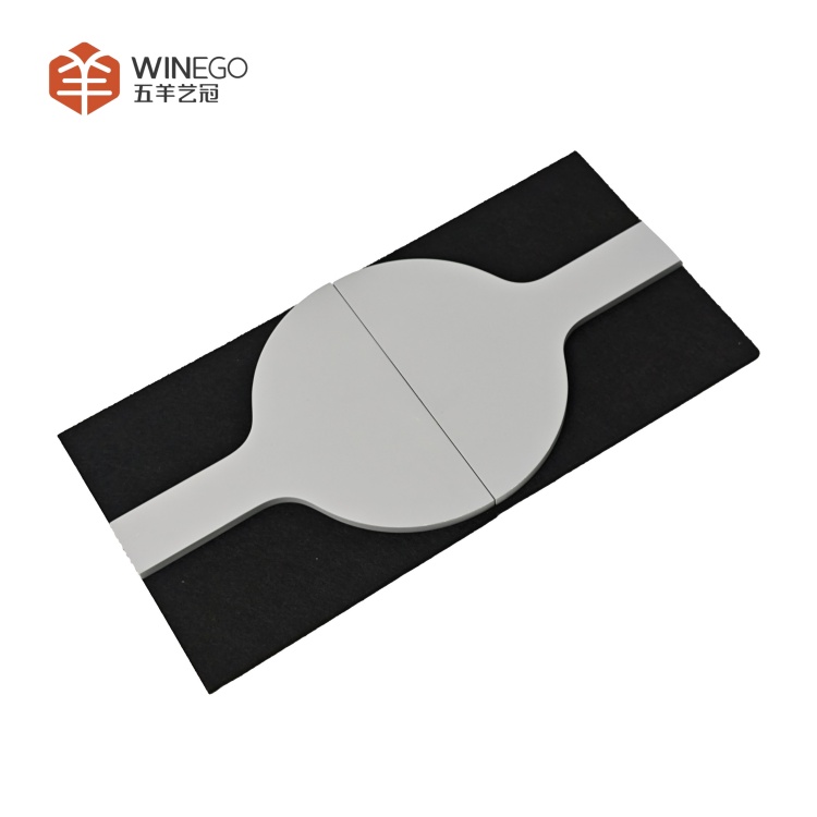 Custom Art Circle PET 3D Acoustic Wall Panel with Painting for Modern Spaces