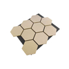 Oak Pet Wool Ceiling Tiles hexagonal Akupanel Acoustic Wall Panels For Home Slat Design Wooden Sound Absorption