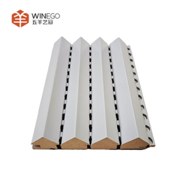 Diffusion Acoustic Panel with PVC Finish Various Colors