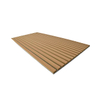 Wall And Ceiling Acoustic Panels Akupanel Mdf Soundproof Slatted Laminated PET Oak Wooden Veneer For Auditorium Hall