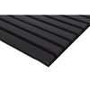 Wall And Ceiling Acoustic Panel Akupanel Mdf Soundproof Slatted Laminated PET Oak Wooden Veneer For Auditorium Hall