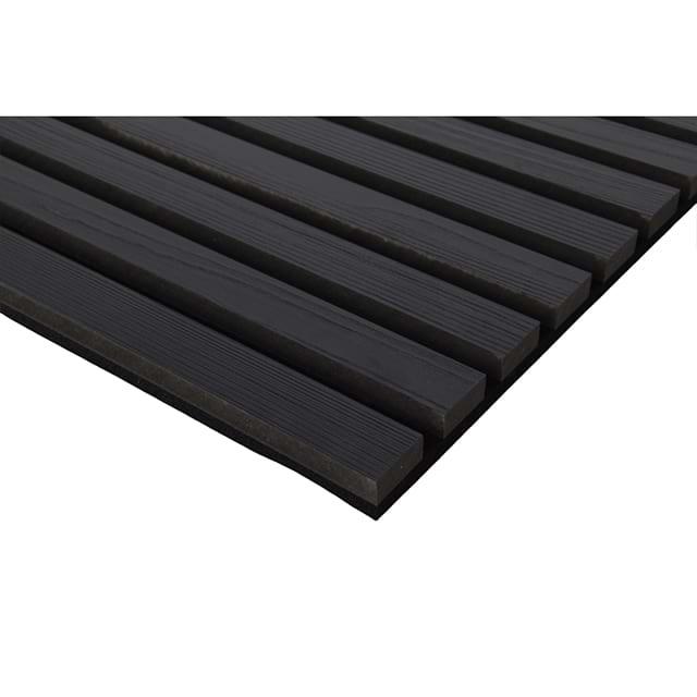 Wall And Ceiling Acoustic Panel Akupanel Mdf Soundproof Slatted Laminated PET Oak Wooden Veneer For Auditorium Hall