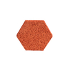 Colorful hexagonal Acoustic Wood Wool Wall Panels For Office Space