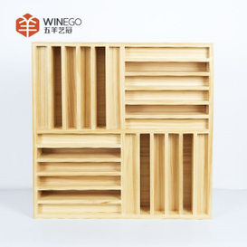 Square Shape Wooden QRD Acoustic Diffuser Enhanced Sound Dispersion