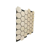 Oak Pet Wool Ceiling Tiles hexagonal Akupanel Acoustic Wall Panels For Home Slat Design Wooden Sound Absorption