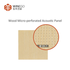 Wood Micro-Perforated Acoustic Panel Winego Sound Absorption Panel Pa Series