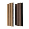 Solid wood wood slat acoustic panels