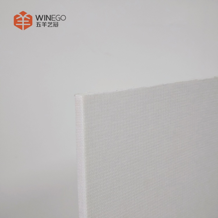 Acoustic panel installation showing interior design considerations